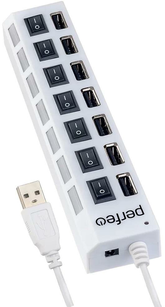 USB-концентратор Perfeo H033 разъемов: 7