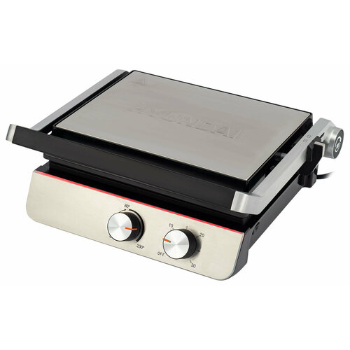 Электрогриль Hyundai HYG-3021 черныйсеребристый 695000₽