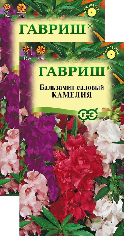 Бальзамин садовый Камелия (0,1 г), 2 пакета