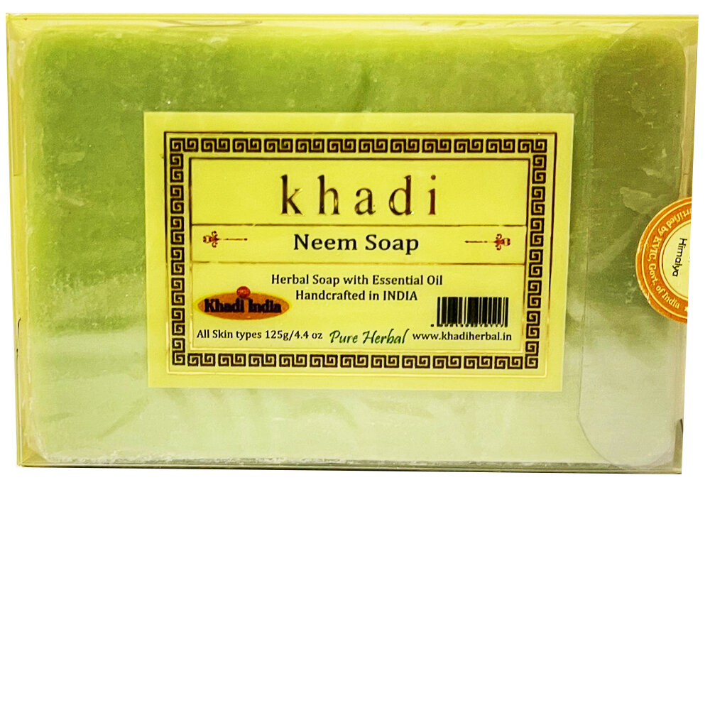 Мыло Ним (Bath Soap- Neem) Khadi India, 125г