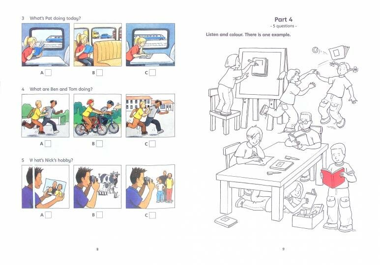 Cambridge English Qualifications Young Learners Practice Tests Pre A1 Starters Pack - фото №5