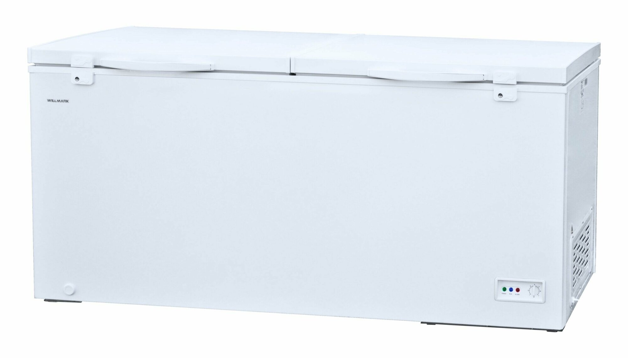 Морозильный ларь Willmark CF-600XDD-5, класс энергоэффективности A, общий объём 590 л, 4 корзины, белый