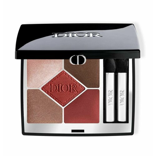 dior dior тени для век 5 couleurs коллекция dior en diable Палетка теней для век Dior 5-Couleurs Couture - 7 грамм, оттенок 673 Red Tartan