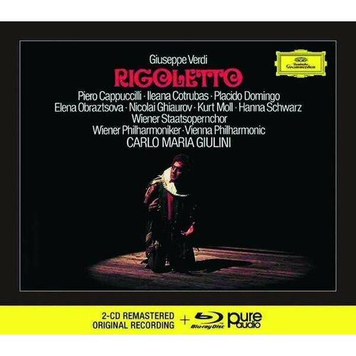Audio CD Giuseppe Verdi (1813-1901) - Rigoletto (Deluxe-Ausgabe mit Blu-ray Audio) (2 CD) audio cd strauss der rosenkavalier anna tomowa sintow agnes baltsa janet perry kurt moll wiener philharmoniker herbert von karajan