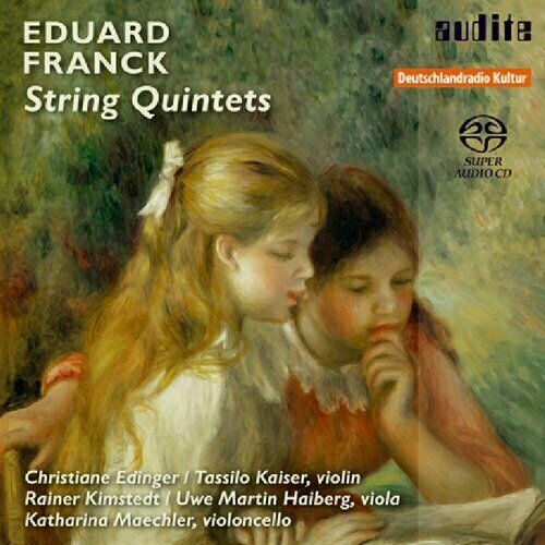AUDIO CD FRANCK, E: String Quintets, Opp. 15 and 51 (Edinger, Kaiser, Kimstedt, Haiberg, Maechler) alban berg quartett mozart string quartets 14 23 string quintets 3 4 etc 7cd