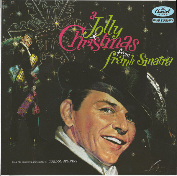 Виниловая пластинка рождество приходит! Frank Sinatra: A Jolly Christmas 180g Черный винил