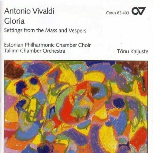 AUDIO CD Vivaldi: Gloria - Messsä