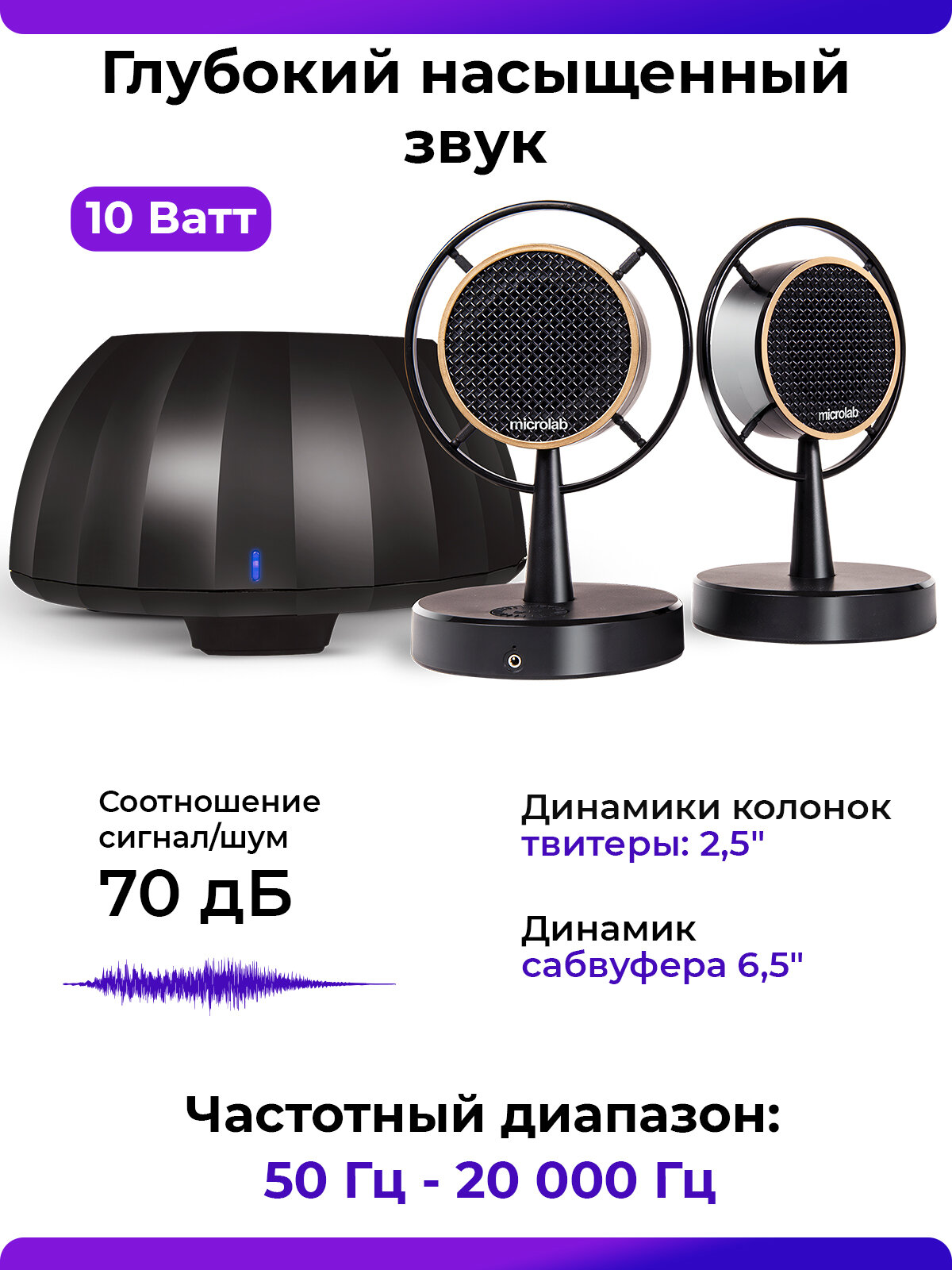 Сателлит Microlab Micmusic 21