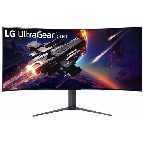 Монитор LG UltraGear 45GR95QE-B 45, черный [45gr95qe-b. aruz]