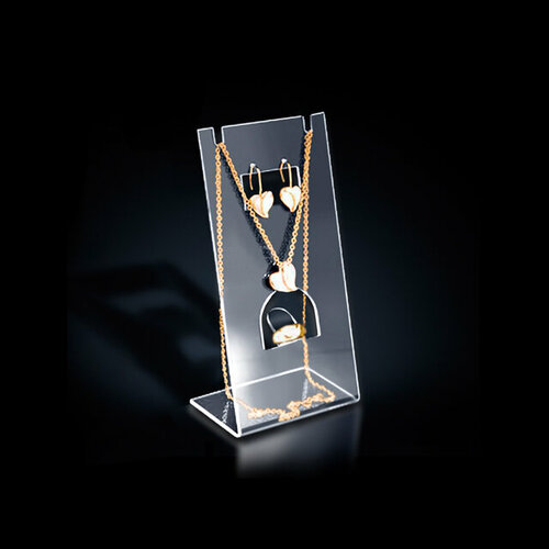 Подставка для украшений Контур-Центр, 7х14х4.5 см, бесцветный подставка для ювелирных изделий ожерелье серьги часы кольцо