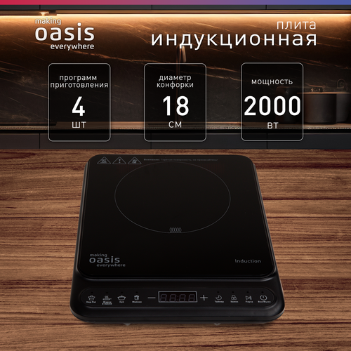 Плита индукционная настольная Oasis РI-BG3S 306500₽