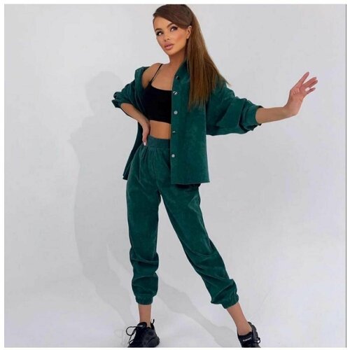 Костюм, размер 42/46, зеленый