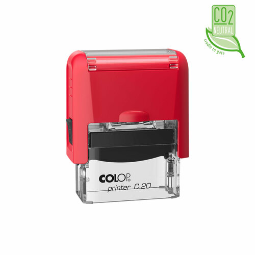 Colop Printer C20 автоматическая оснастка для штампа 38х14 мм (красная) оснастка автоматическая для штампа colop printer с 20 38х14 мм черная