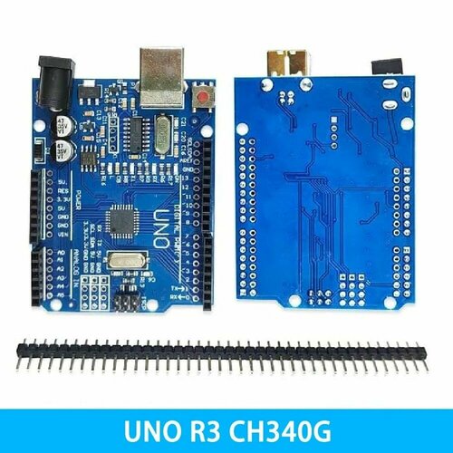 Контроллер Arduino Uno R3, Atmega328P/CH340G (без USB провода)