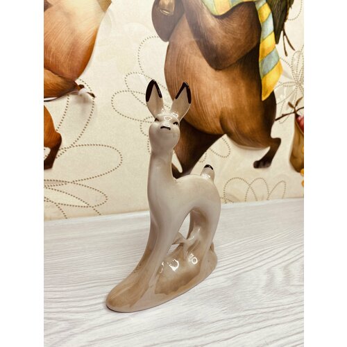 Статуэтка Лань, фарфор, Городницкий ЗХК