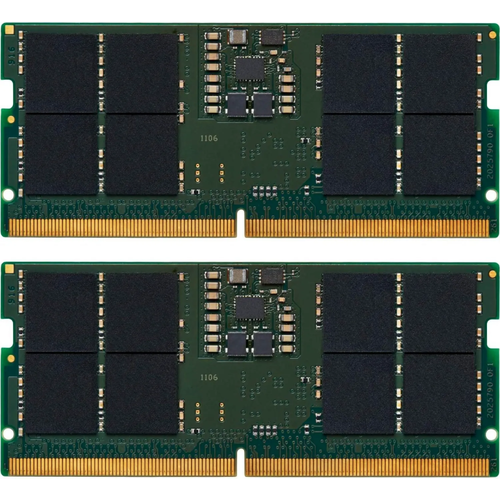 Оперативная память 32Gb DDR5 4800MHz Kingston SO-DIMM 2x16Gb KIT KVR48S40BS8K2-32 1423000₽