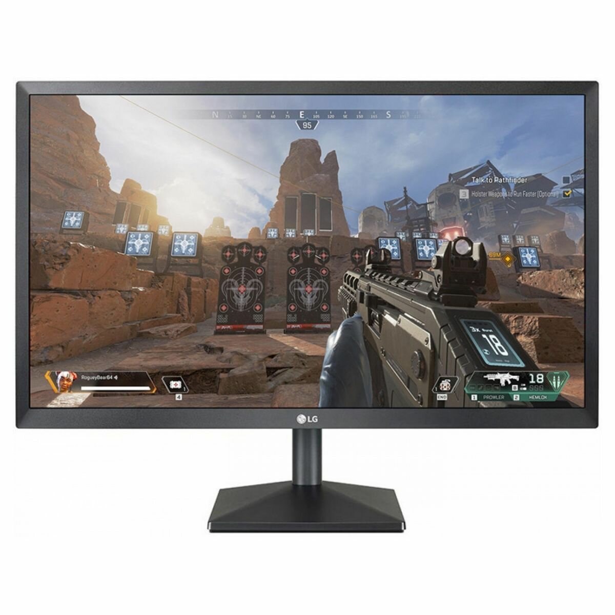 Монитор. Товар уцененный 23.8" Монитор LG 24MK430H-B