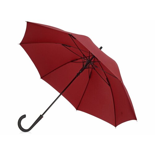 Зонт-трость бордовый