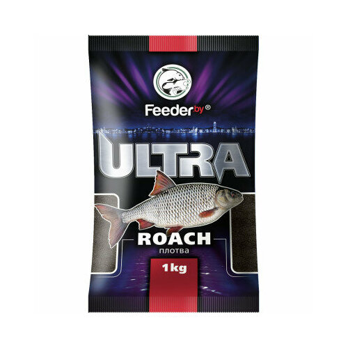 фото Прикормка рыболовная feeder.by ultra roach 1кг