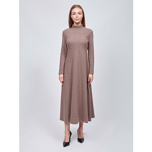 Платье SKILLS & GENES, размер 44, бежевый