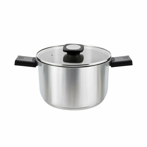 Кастрюля Ascent со складными ручками 34 л нерж сталь 11274₽