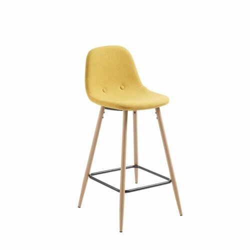Стул полубарный La Forma (ех Julia Grup) Полубарный стул Nilson желтый арт. 078056