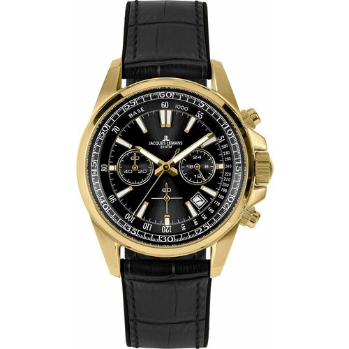 фото Наручные часы jacques lemans sport, черный, белый