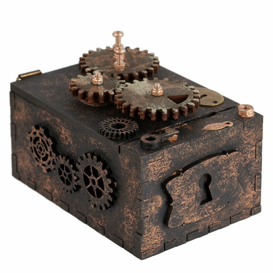 фото Шкатулка с секретом Gearbox
