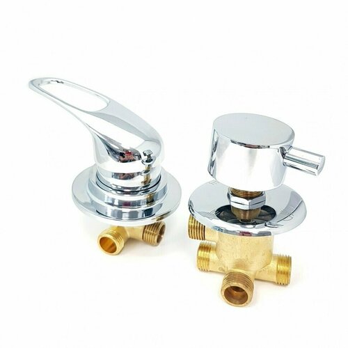 Смеситель для душевой кабины уневерсальный трех режимный