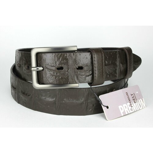 фото Ремень premium belt, размер 58, коричневый