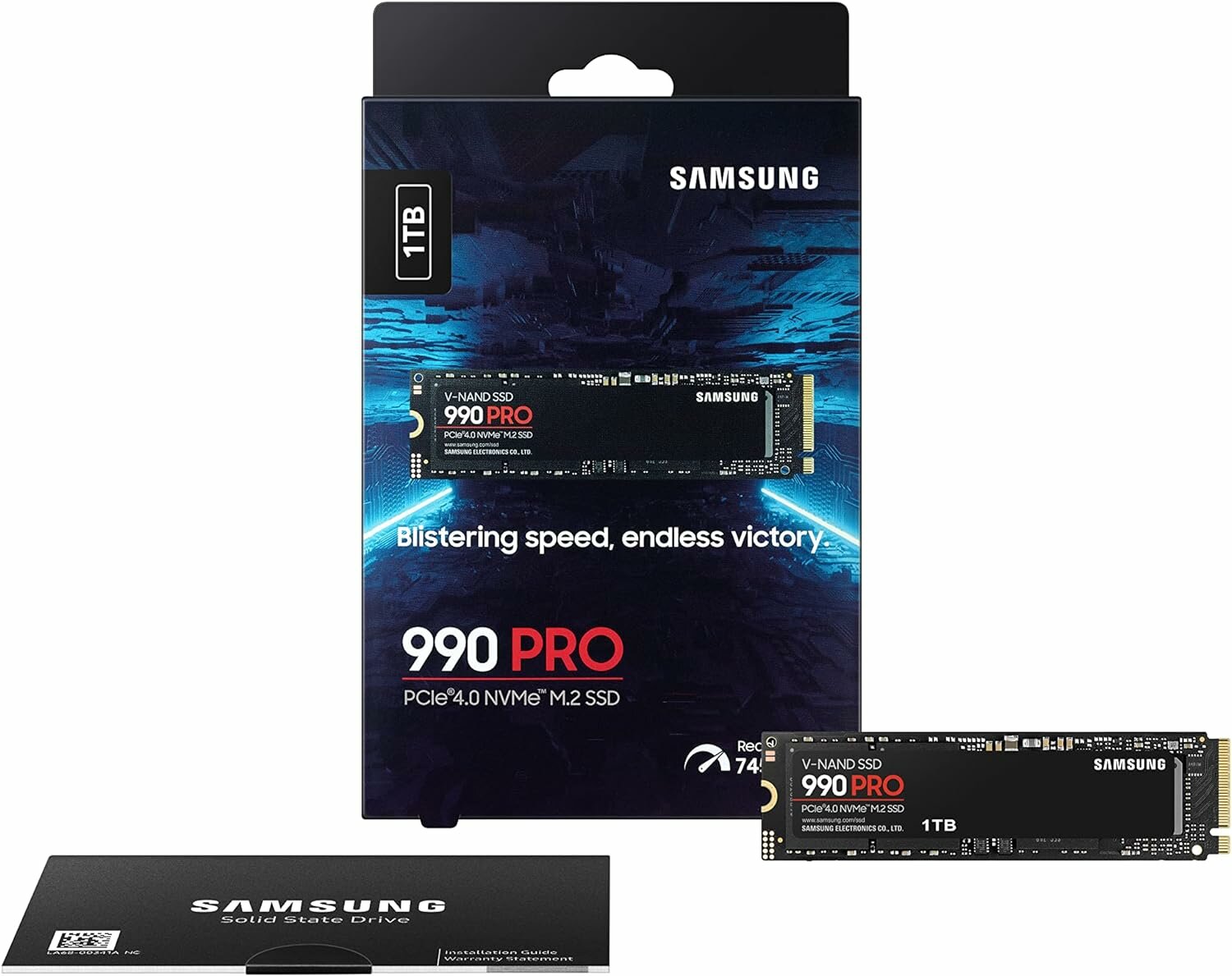 Твердотельный накопитель Samsung 990 PRO 1 ТБ M2 MZ-V9P1T0BW