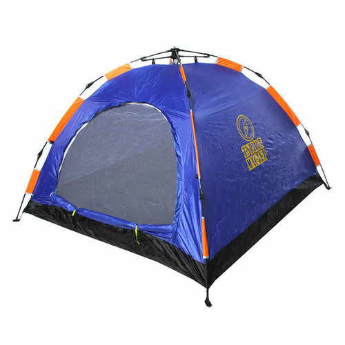 фото Палатка туристическая катунь-3 однослойная, зонтичного типа, 200*200*135 см турист мастер