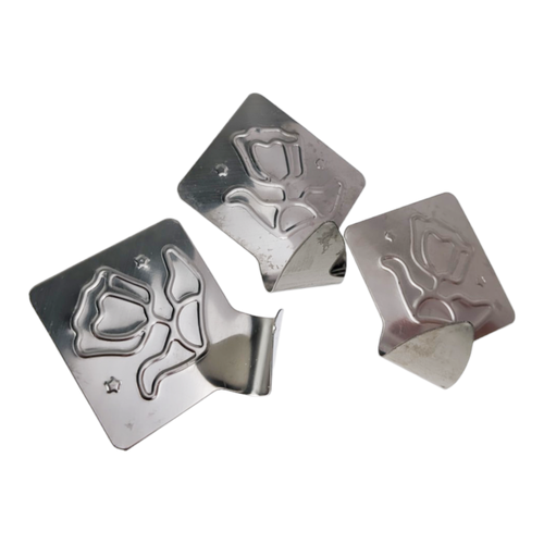 Набор крючков Ромб металлический, 3шт