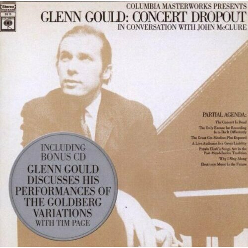 AUDIO CD Glenn Gould: Concert Dropouts - In Conve - Gould, Glenn. 2 CD glenn gould s first recording of grieg a gould glenn