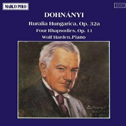 Dohnanyi: Rhapsodies Op11; Ruralia Hungarica Op32. 1 CD