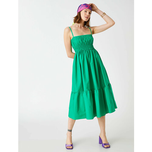 фото Платье koton, размер 42, зеленый