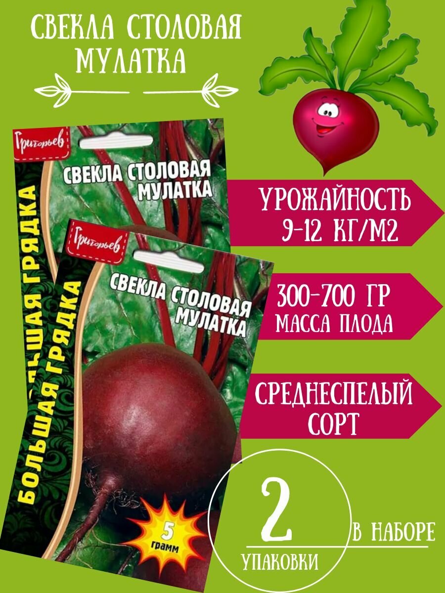 семена Свекла Мулатка 2г Ваше Хозяйство - фото №5