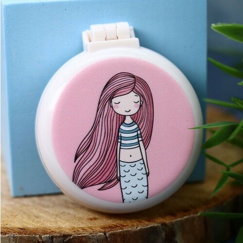 Расческа «Mermaid folding», pink