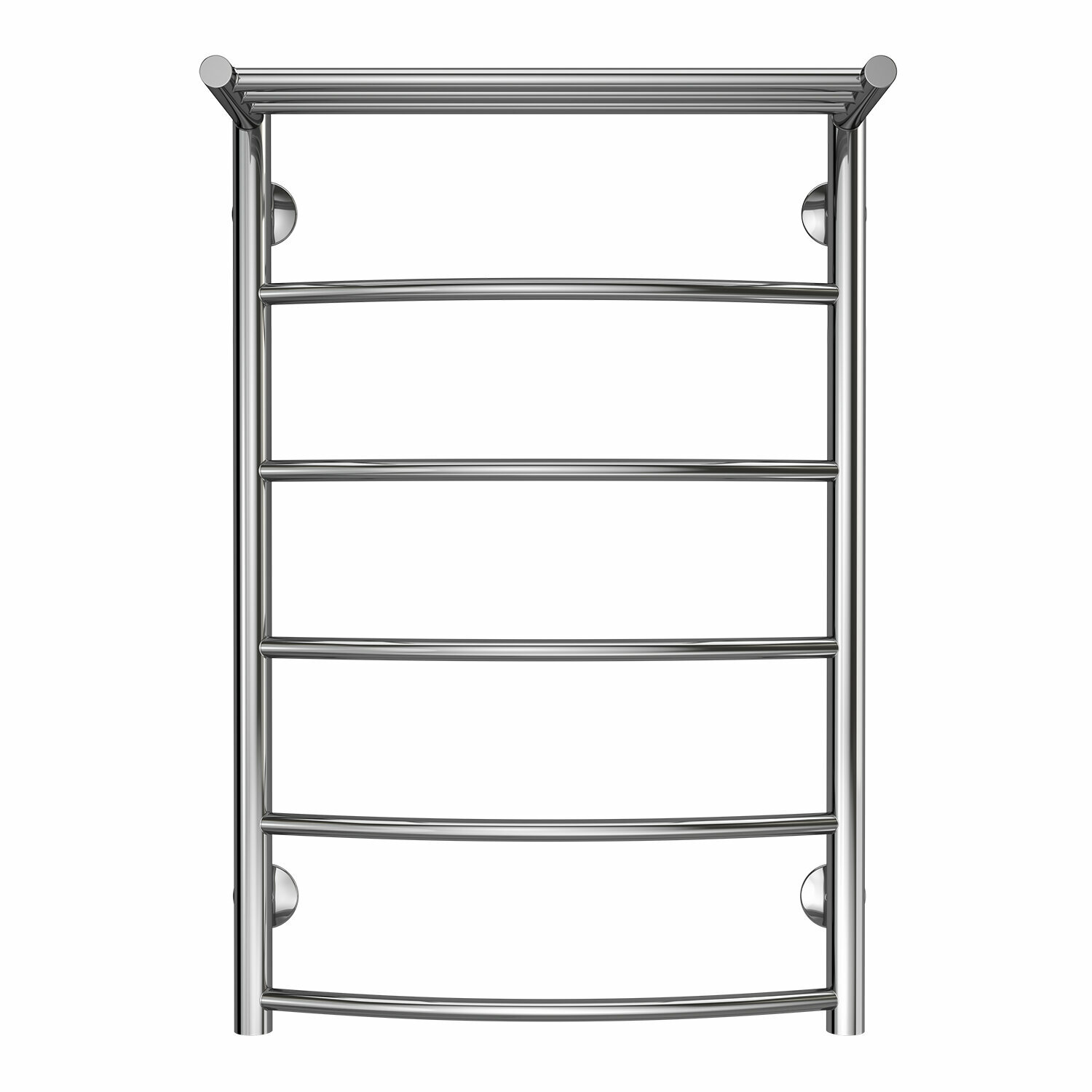 Полотенцесушитель AZARIO VERONA 500/800 c полкой водяной 5 пер. (1