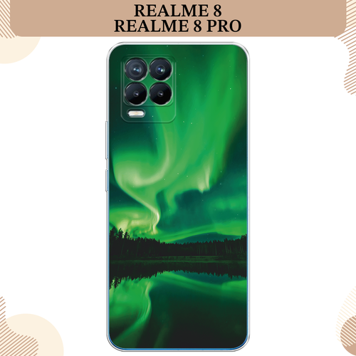 Силиконовый чехол Ночные пейзажи 7 на Oppo Realme 8/8 Pro / Реалми 8/8 Про силиконовый чехол на realme 10 pro реалми 10 про ночные пейзажи 5