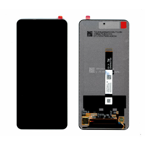 дисплей для xiaomi poco x3 nfc poco x3 pro mi 10t lite с тачскрином черный Дисплей для Xiaomi Poco X3 NFC, Poco X3, Mi 10T Lite (TFT) черный