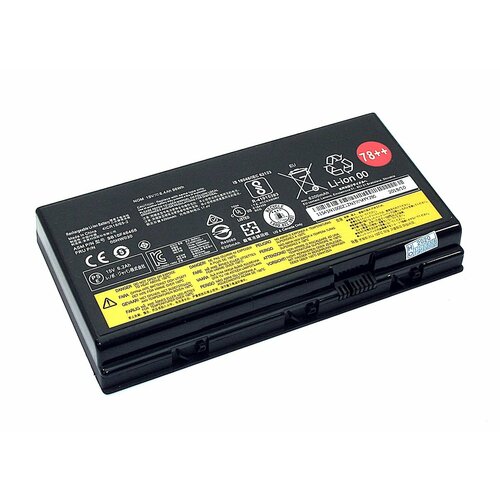 Аккумулятор для ноутбука Lenovo ThinkPad P70 (01AV451) 15V 6400mAh аккумуляторная батарея аккумулятор l13m4p02 для ноутбука lenovo y50 70 7 4v 6400mah