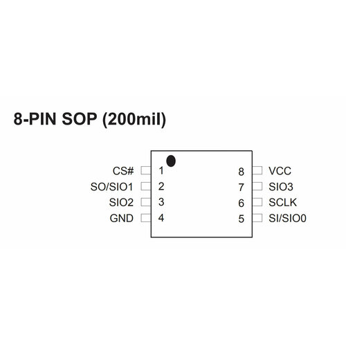 микросхема mx25l12835fm2i 10g Микросхема MX25L6473EM2I-10G