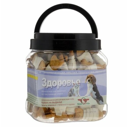 Здоровье (галеты с треской и злаками) 750гр*6 NEW , (1 шт)