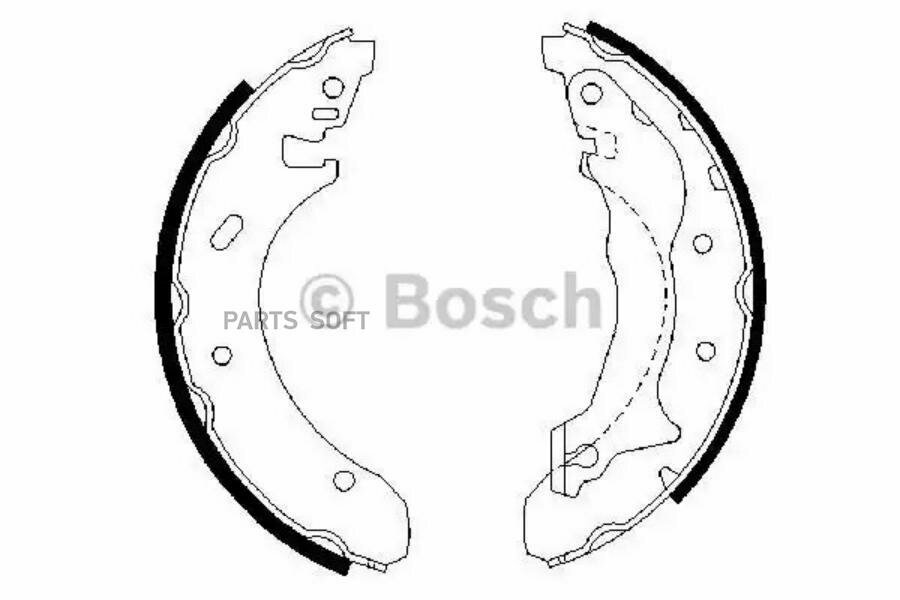 Тормозные колодки Bosch - фото №3
