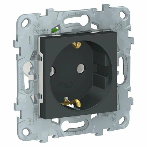 фото Розетка schneider electric nu505654 unica, 16 а, с заземлением