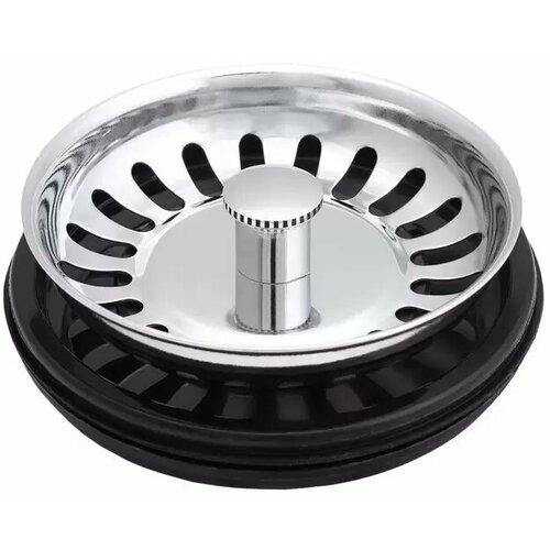 Металлическое ситечко для вставки в горловину Bone Crusher LB9143 Хром 1550₽