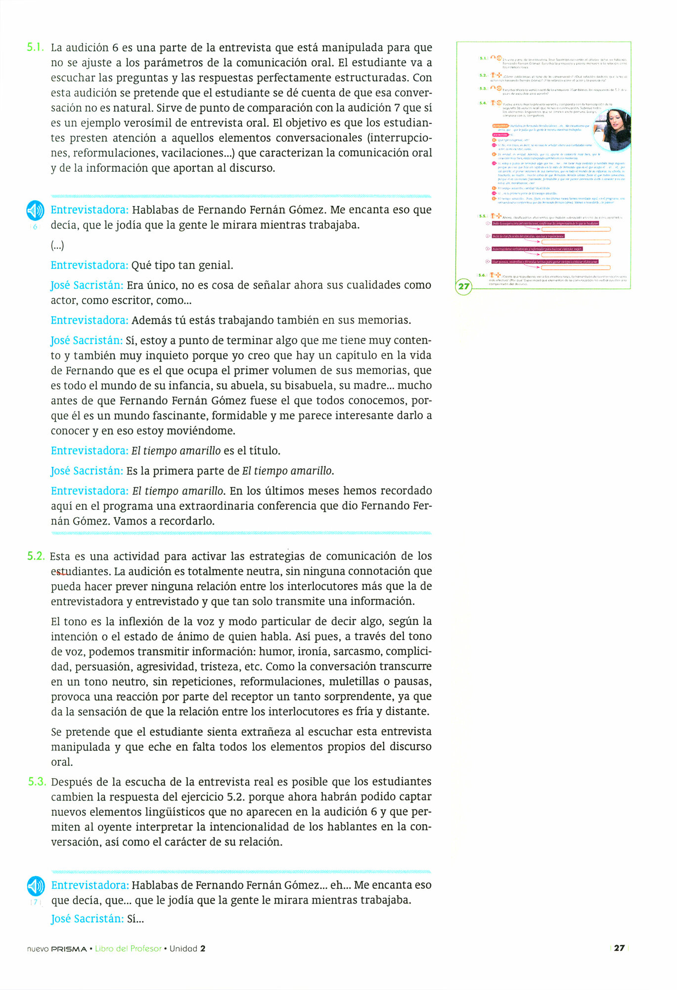 Nuevo Prisma C1. Libro del profesor / Книга для учителя - фото №2