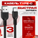 Кабель для зарядки смартфона USB Type C 3 метра, быстрая зарядка ...