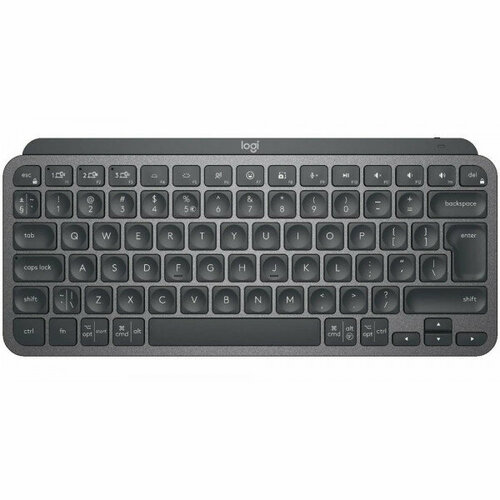 клавиатура и мышь logitech mx keys s combo серый только английская Клавиатура офисная Logitech MX Keys Mini (серый)